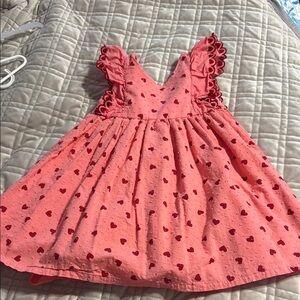 Adorable Pink Heart Dress